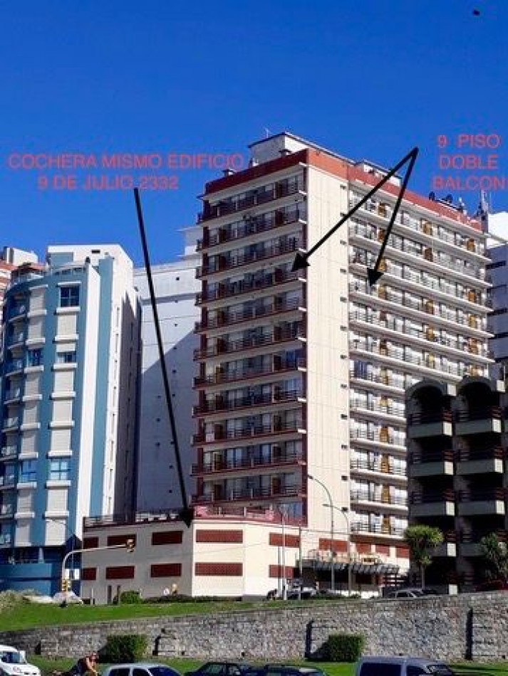 Departamento de 2 Ambientes en Venta - Frente al Mar en Mar del Plata