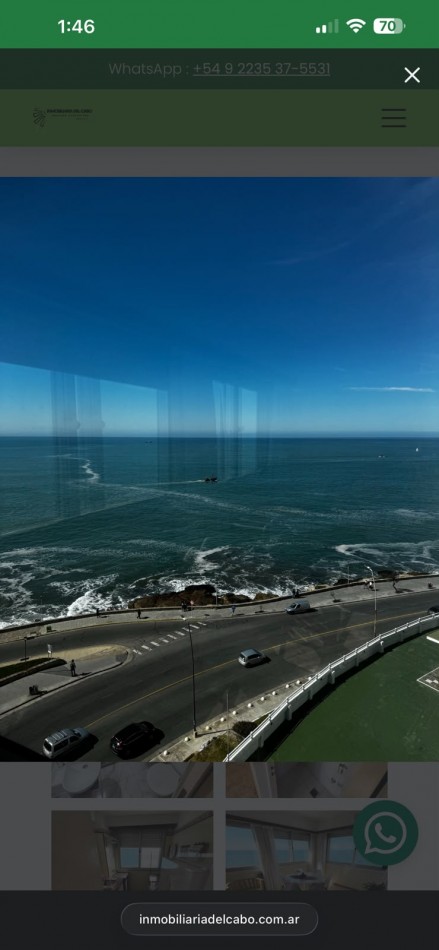 Departamento en Venta - Edificio Mirador Cabo Corrientes, Mar del Plata
