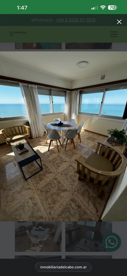 Departamento en Venta - Edificio Mirador Cabo Corrientes, Mar del Plata