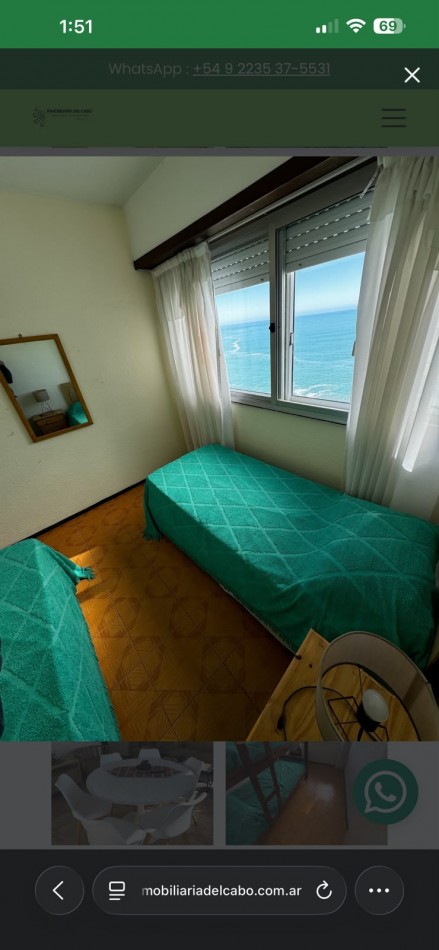 Departamento en Venta - Edificio Mirador Cabo Corrientes, Mar del Plata