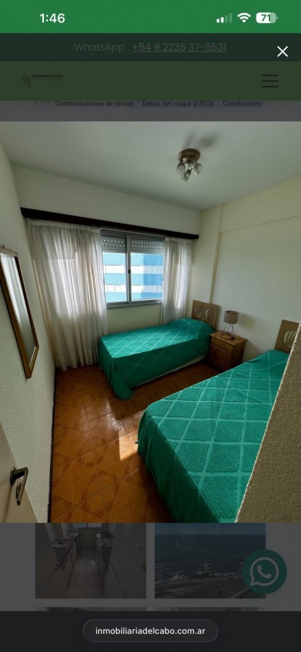 Departamento en Venta - Edificio Mirador Cabo Corrientes, Mar del Plata