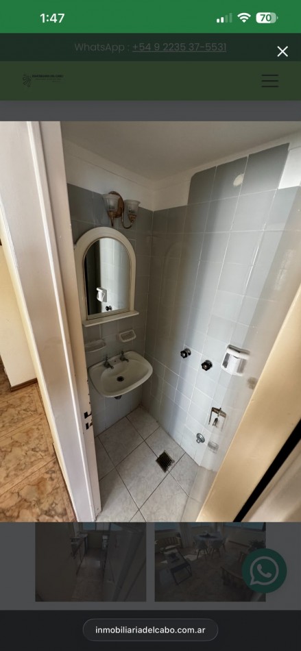 Departamento en Venta - Edificio Mirador Cabo Corrientes, Mar del Plata